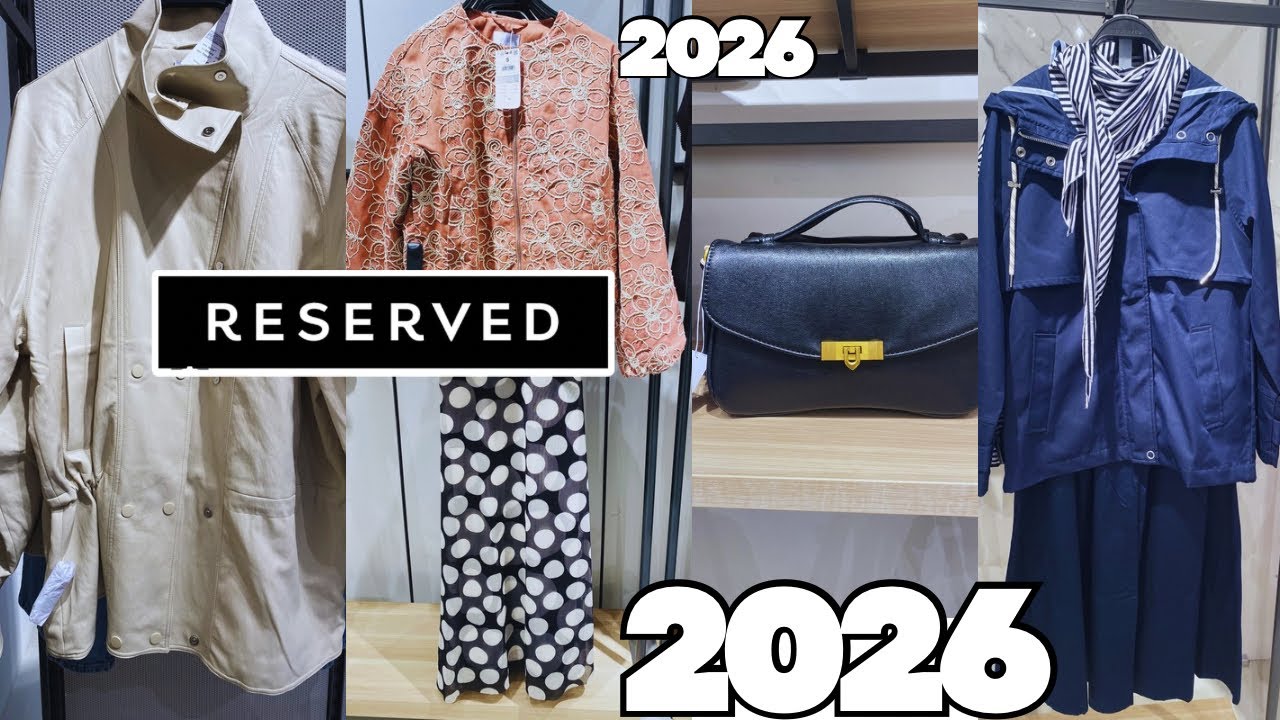 RESERVED jackets for spring🌷Reserved New collection 2026