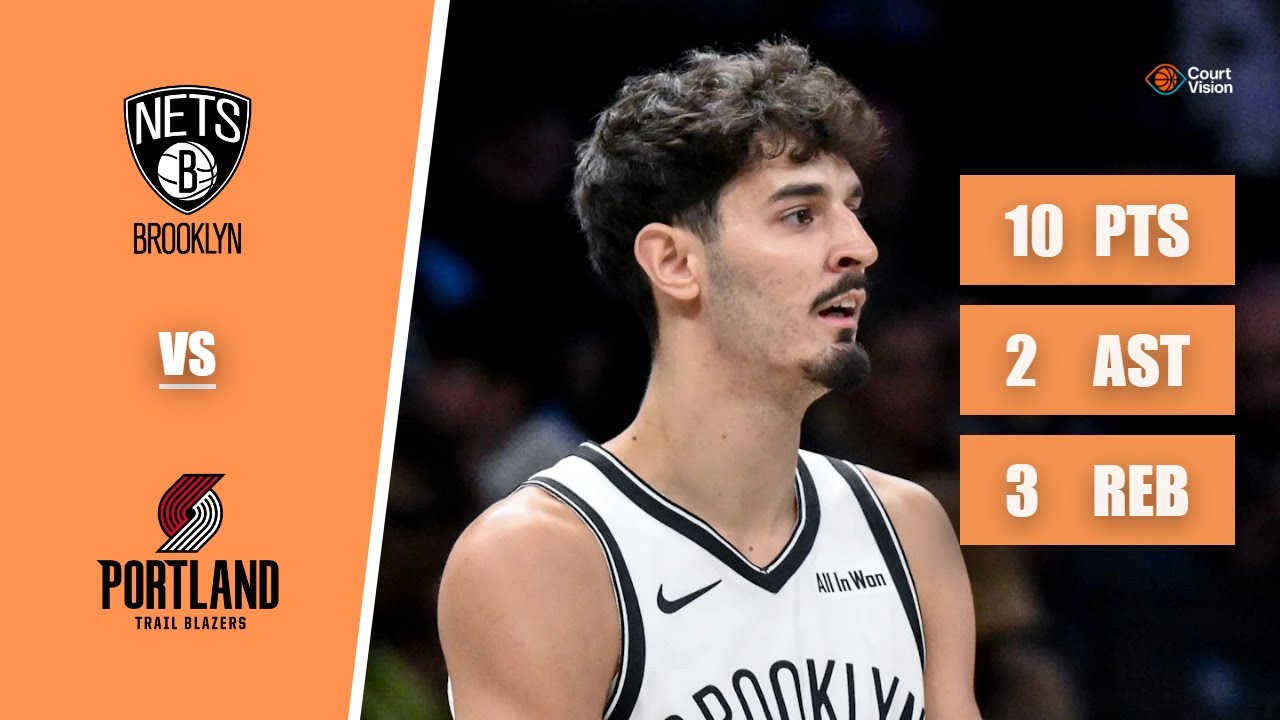 Ben Saraf - 10 Points, 2 Assists, 3 Rebounds vs Trail Blazers - 2025-26 Regular Season