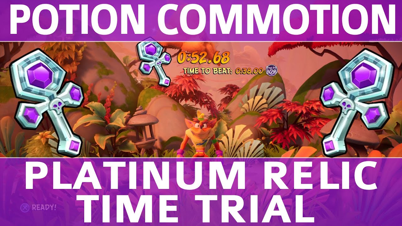 Crash Bandicoot 4 - Potion Commotion - Platinum Time Trial Relic (0:52.68)