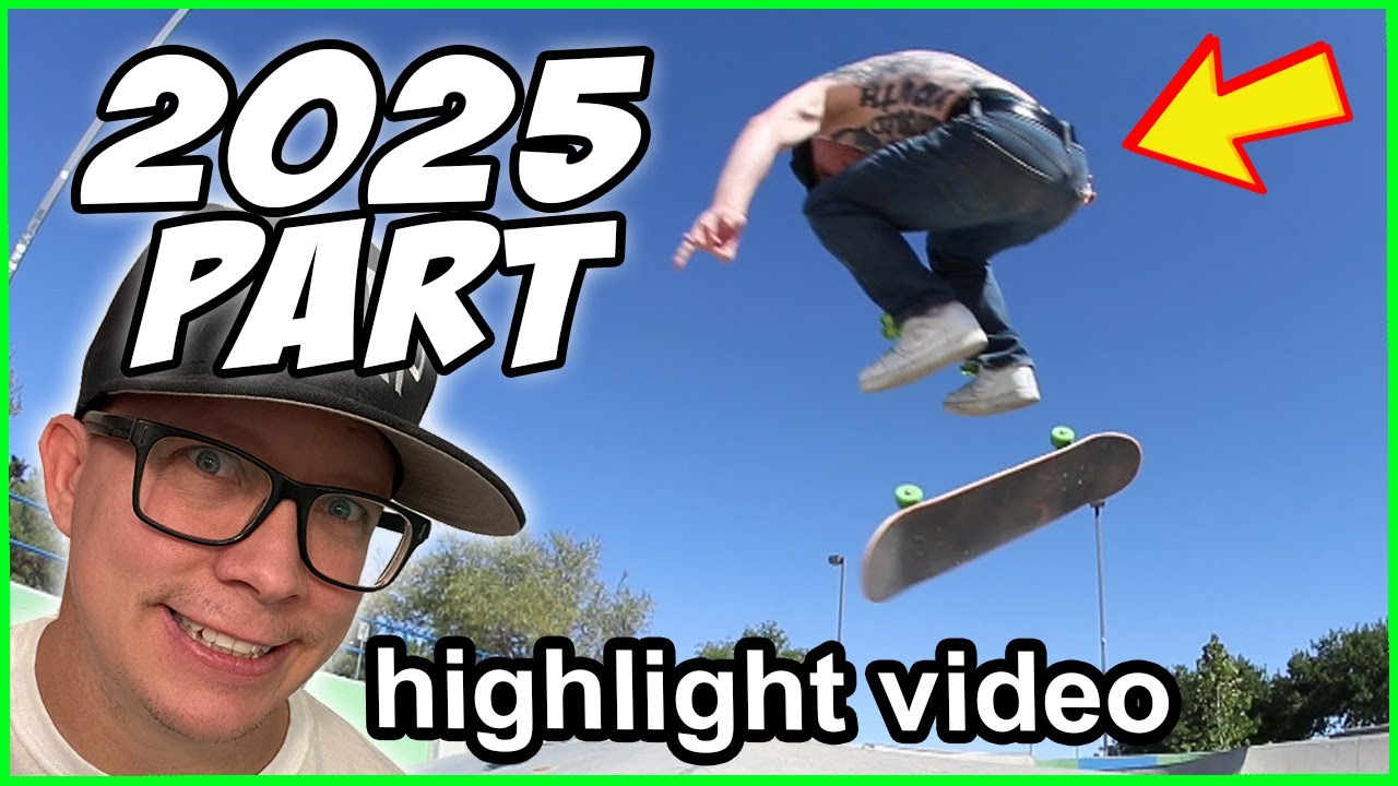 MY NEW SKATE PART 2025 HIGHLIGHT VIDEO