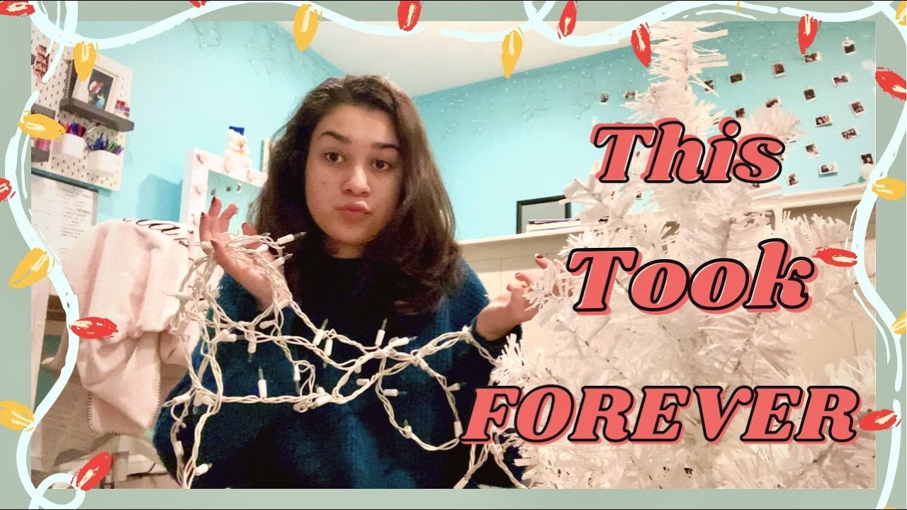 Christmas Bedroom Makeover | Decorate with me | Vlogmas Day 15