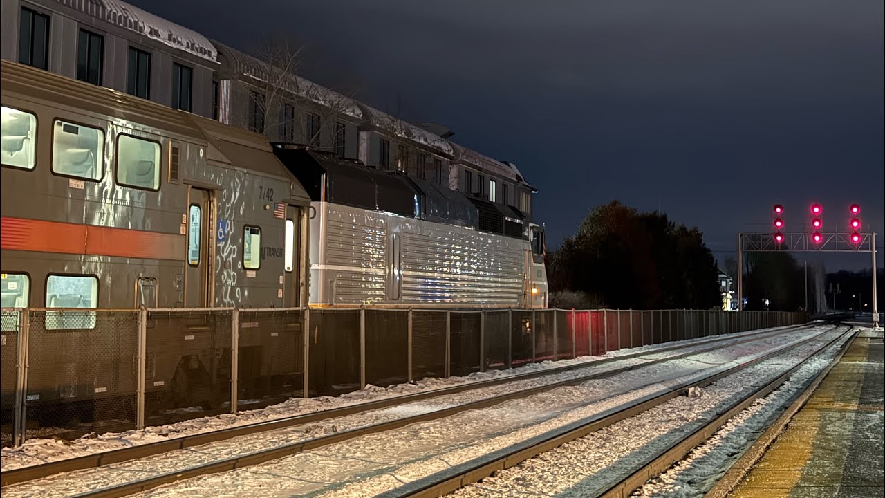 [4K/HDR]: Late Night Trains at Waldwick (1/21/26)