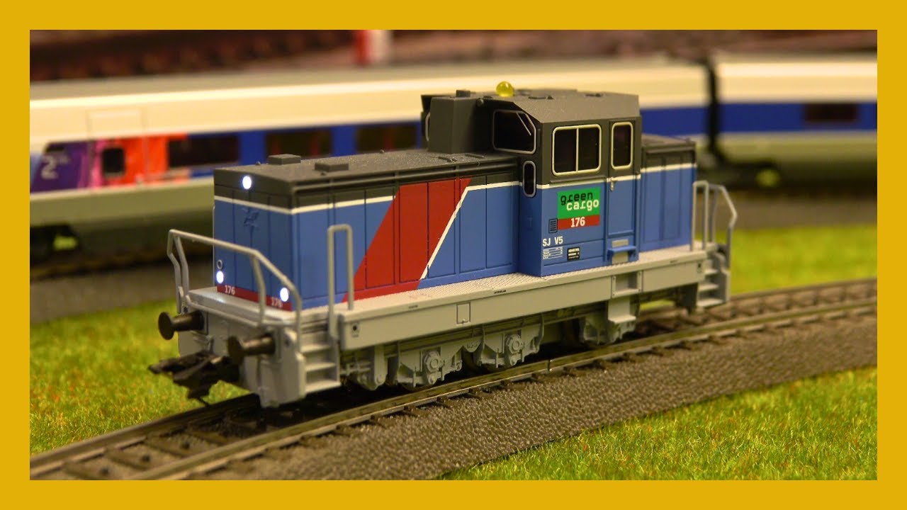 Märklin 29468 - Henschel DHG 700 der Green Cargo - SOUND