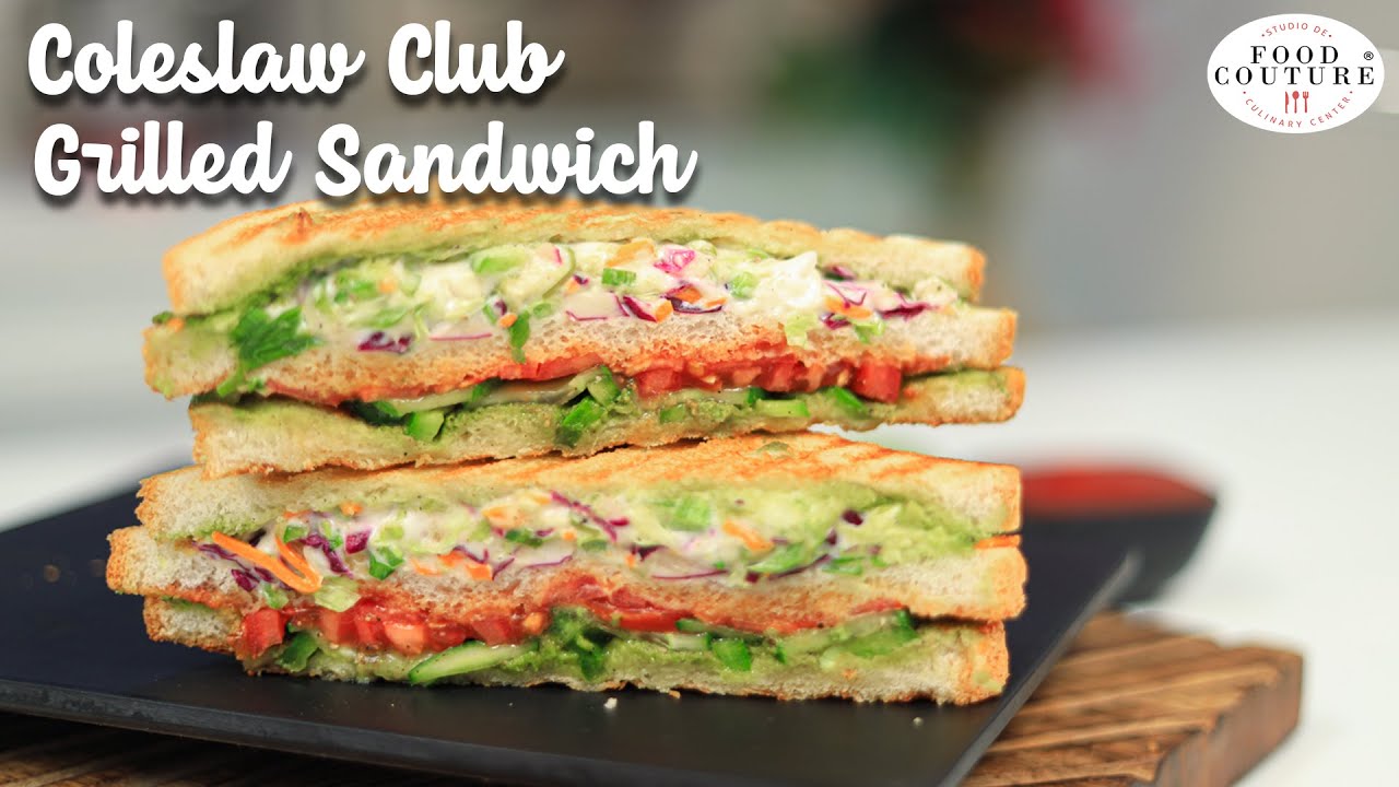 Coleslaw Club Grilled Sandwich | Healthy Street Style Recipe | Chetna Patel Recipes