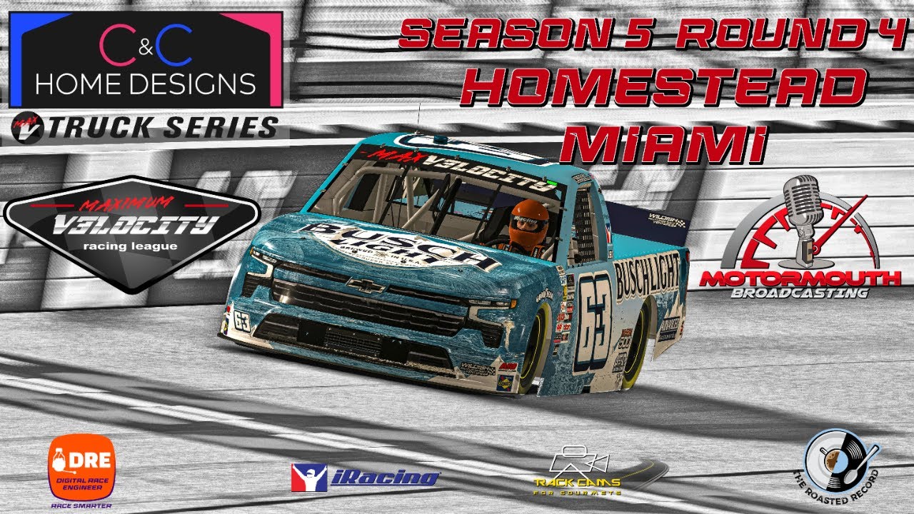 Max V C&C Home Designs Truck Series Championship Season 5 Rd 4 Live from Homestead-Miami