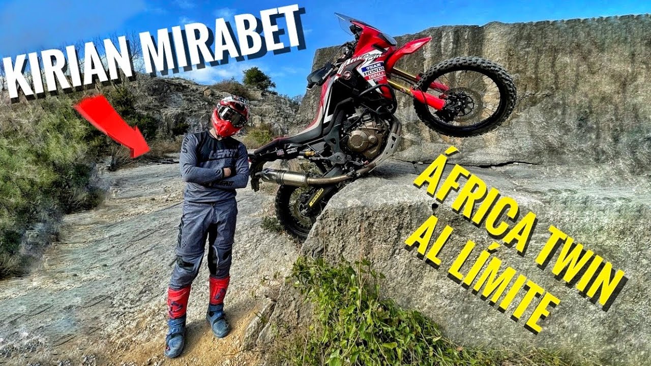 Curso Trail con Kirian Mirabet / El rey de la honda África twin