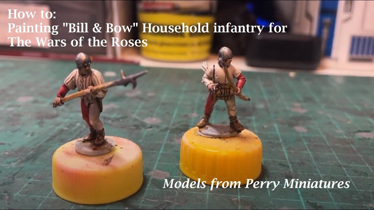 How to: Painting Wars of the Roses Infantry (with mostly contrast paint)