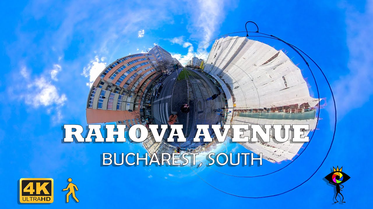 4k Walking Tour on RAHOVA Avenue, BUCHAREST, Romania | 🇷🇴