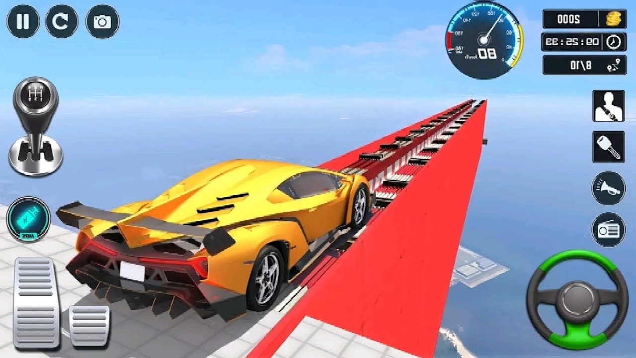 Ultimate Mega Ramp Car Stunt Driver Offline Game | Android Gameplay - Free Racing Games Download #3