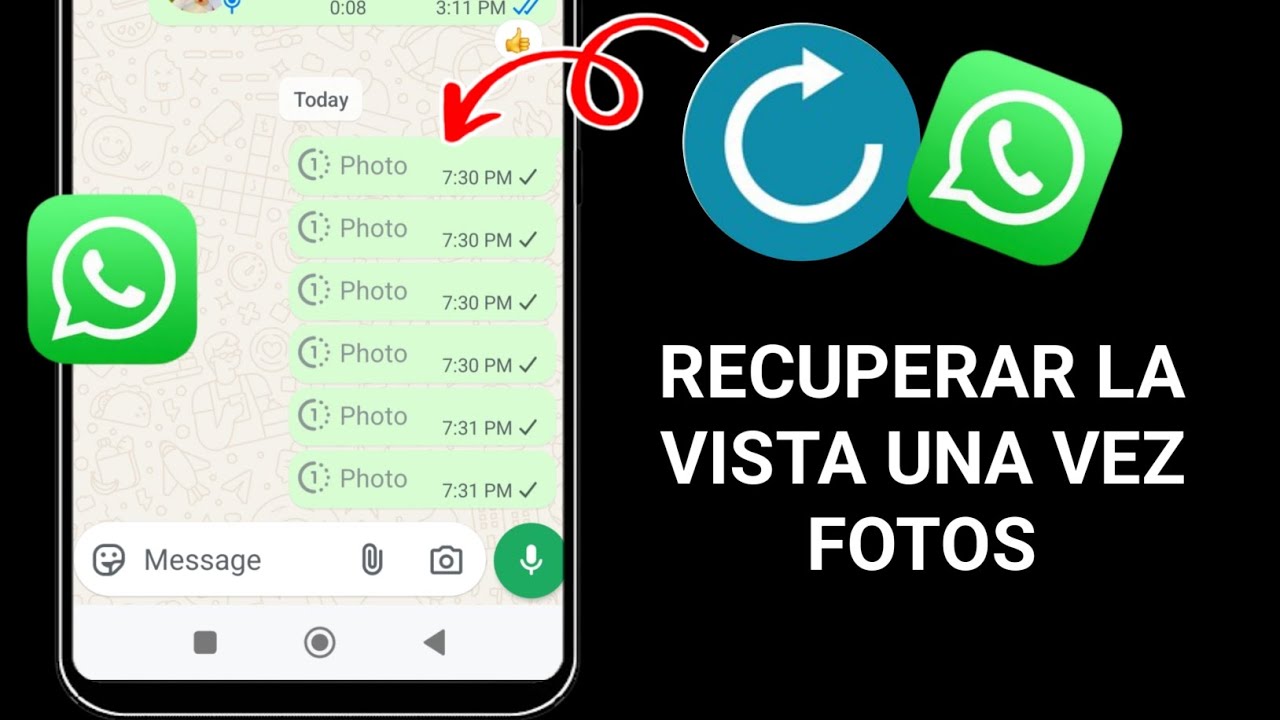 📱 Cómo recuperar fotos/videos de WhatsApp que se vieron una vez (2025) (¡Guía paso a paso!)
