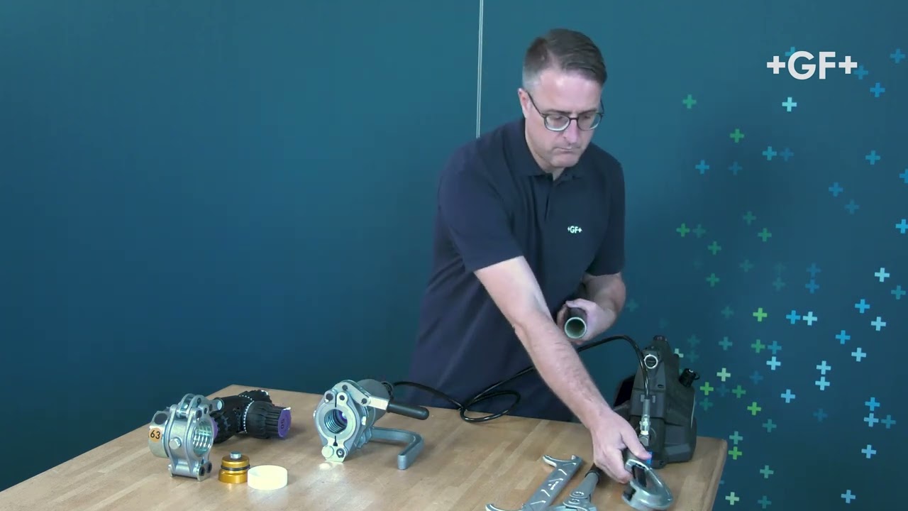 JRG Sanipex MT installation video – hydraulic tool d50-d63