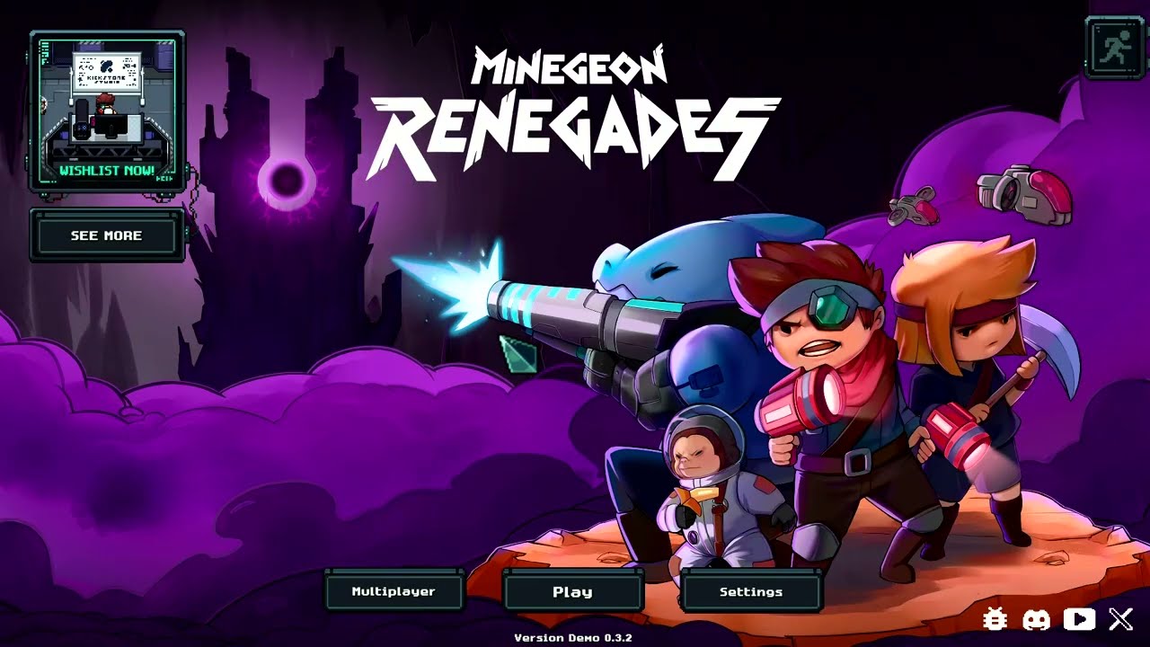 MINEGEON RENEGADES (DEMO) Intro & tutorial