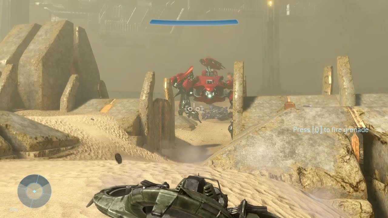 H3 Ultimate Firefight - Sandtrap [Kestrel (hovercraft variant) vs. Banished Scarab]