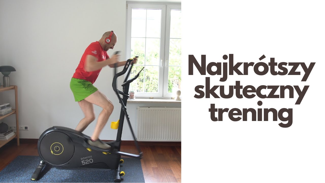 Najkr&oacute;tszy skuteczny trening na orbitreku Domyos EL520