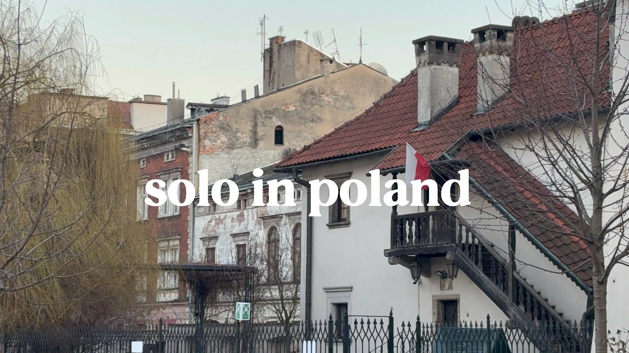 Travelling to Poland ALONE | solo travel vlog 🇵🇱
