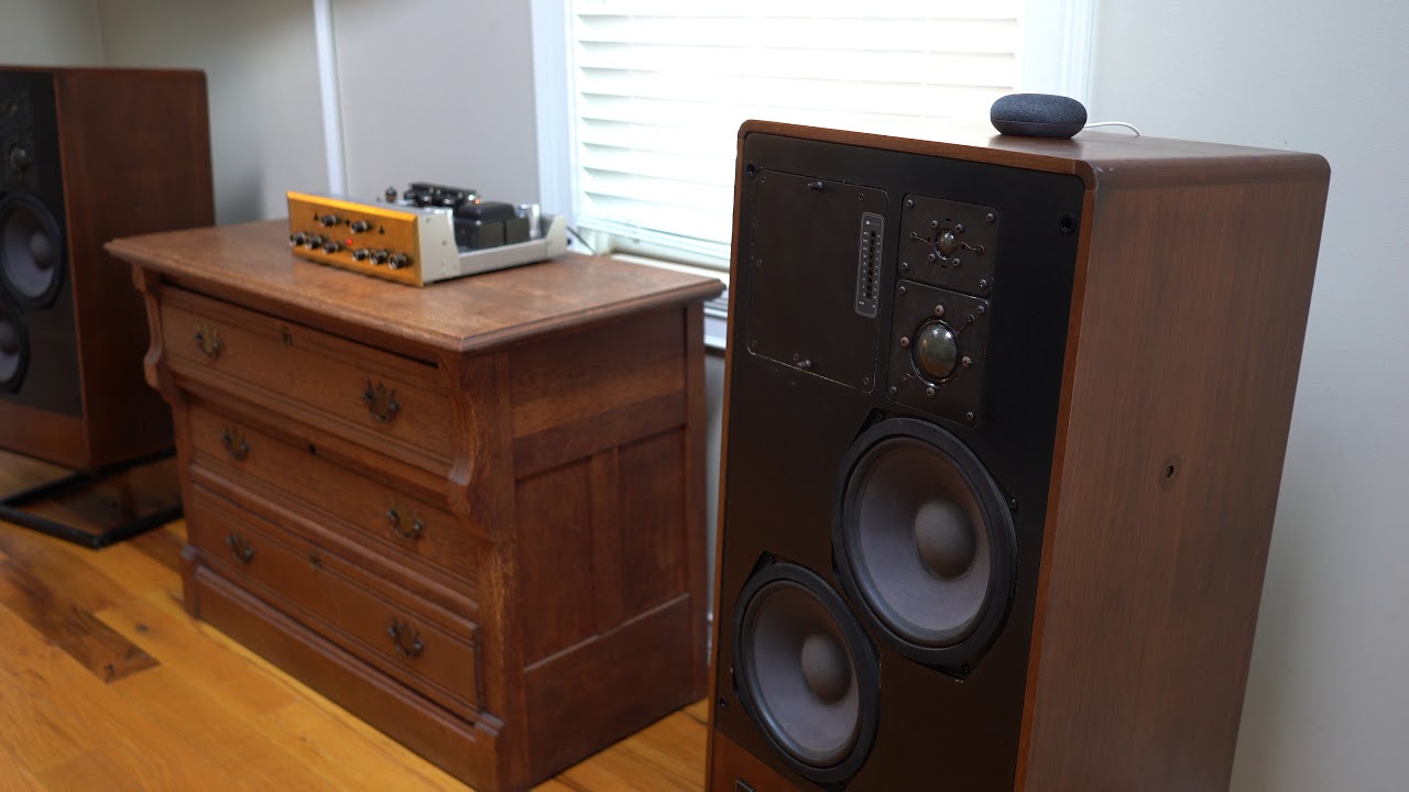 ADS 910 speakers with Scott 222 tube amp