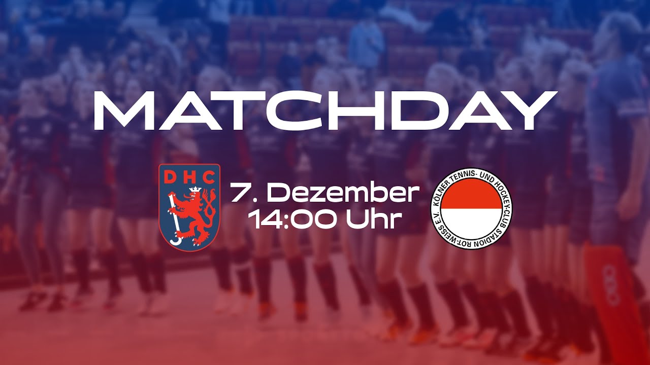DHC.tv | Düsseldorfer HC - Rot-Weiß Köln | 1. BuLi Damen | 07.12. ab 13:45 Uhr