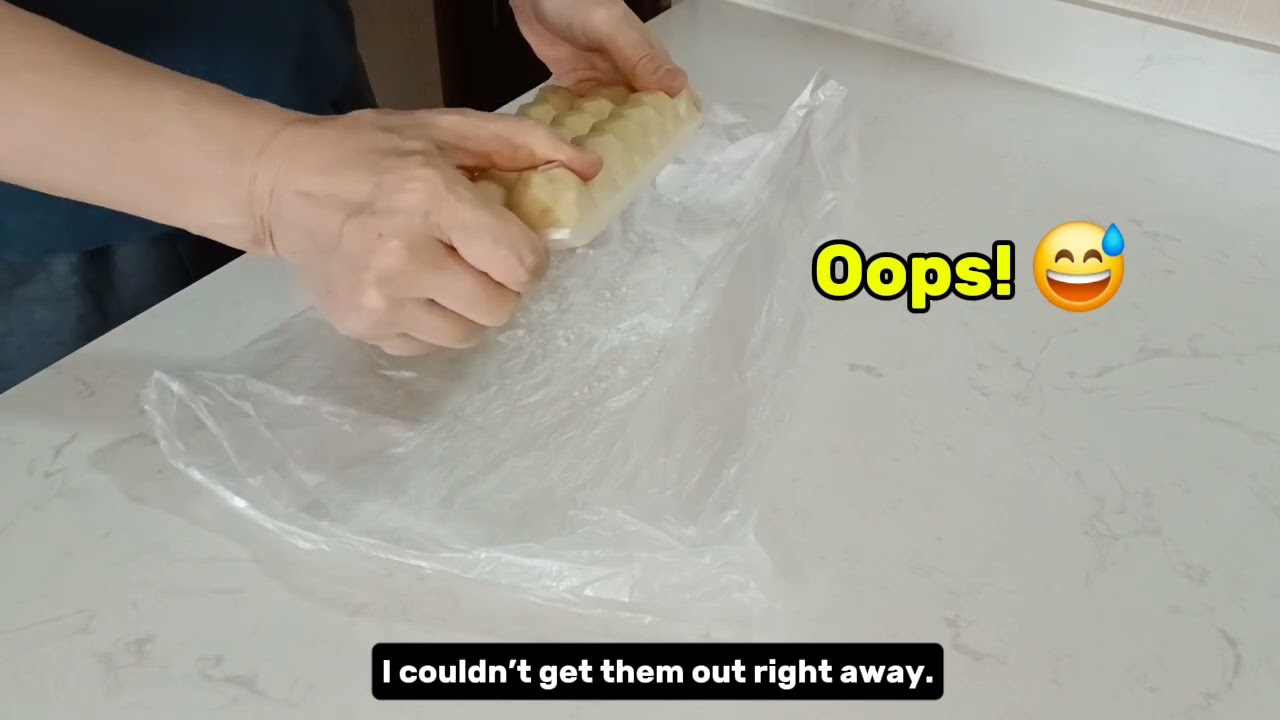 How to Freeze Garlic/My Easy Way 🧄 #foodstorage #garlic
