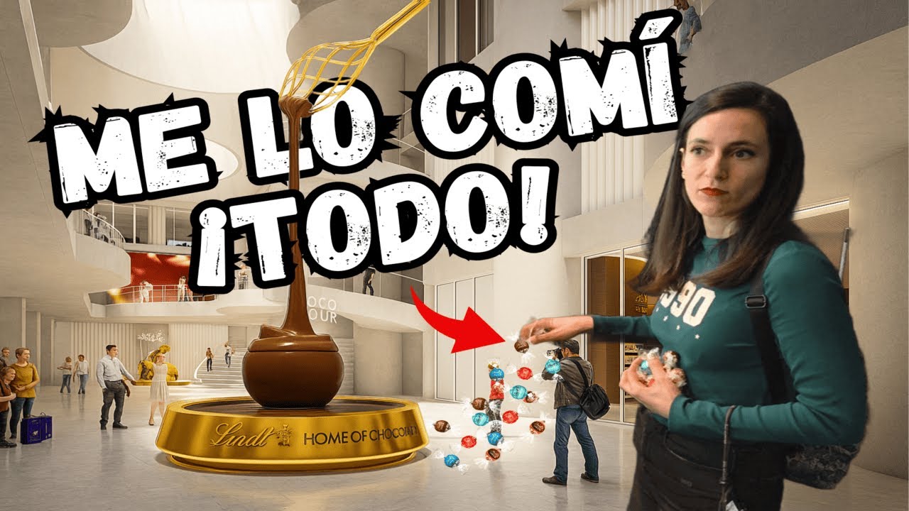 Visitamos la Fábrica de Chocolate LINDT en Suiza 🍫 | Experiencia Real en Zúrich