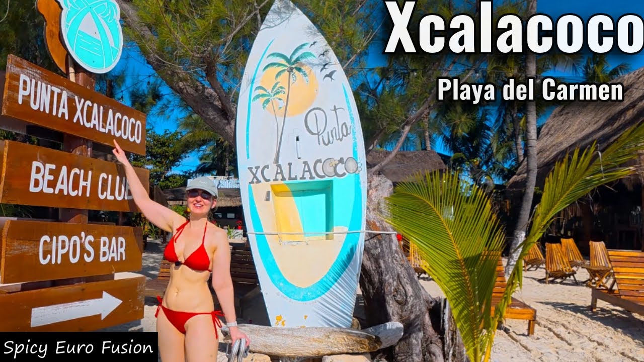 Xcalacoco Beach | Hidden Paradise in Playa del Carmen! MEXICO 🇲🇽