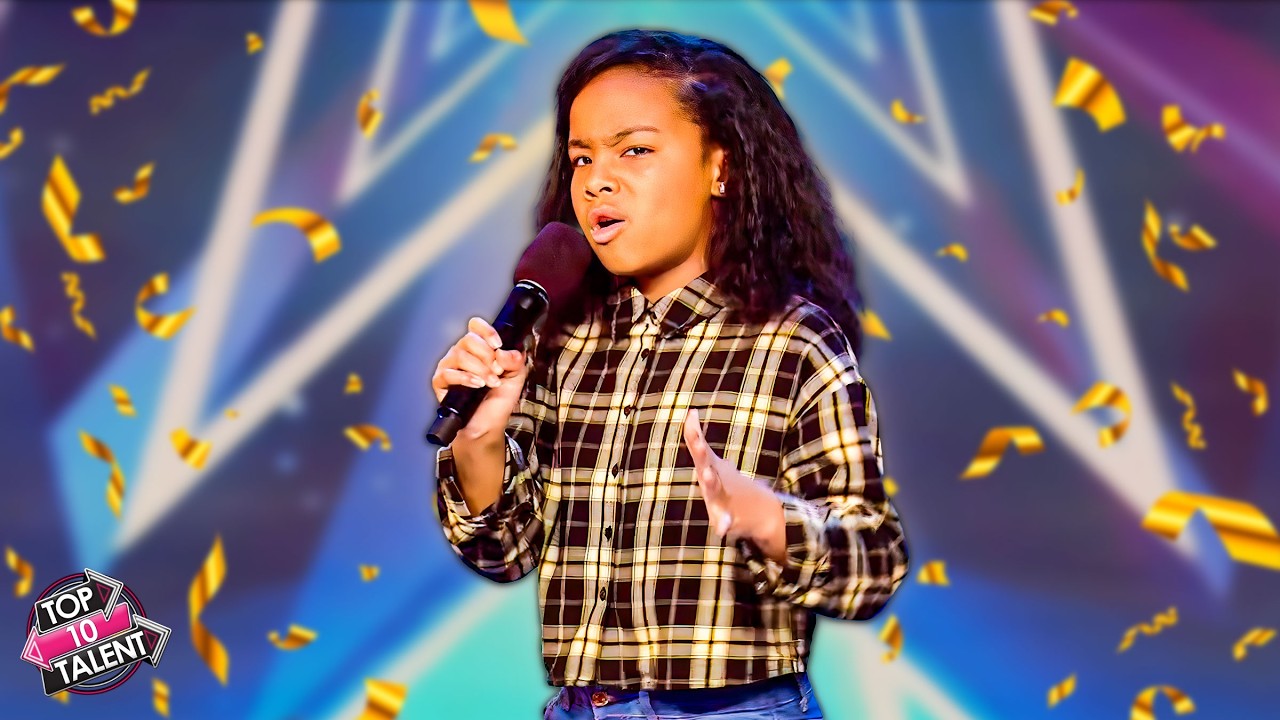 12-Year-Old Girl SHUTS DOWN BGT With Stunning Vocal Power!