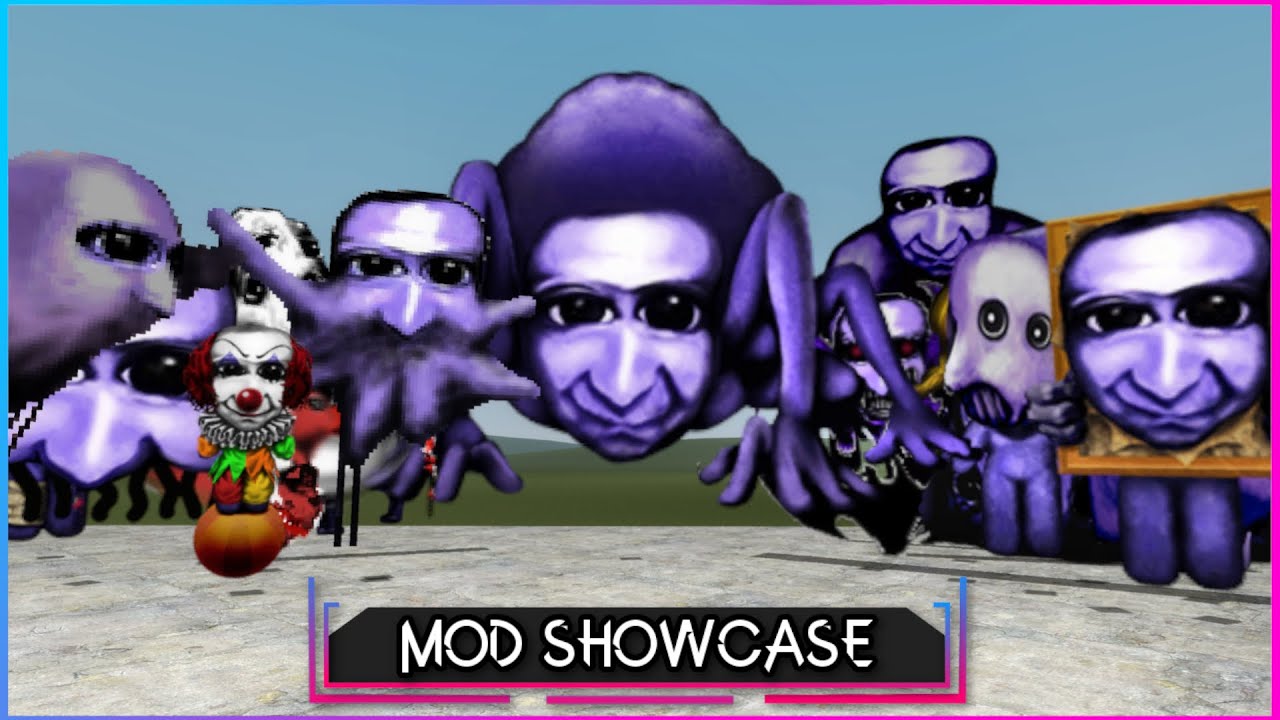 This Thing Is HORRIFYING (Ao Oni 2D SNPCs) | Garry's Mod Showcase