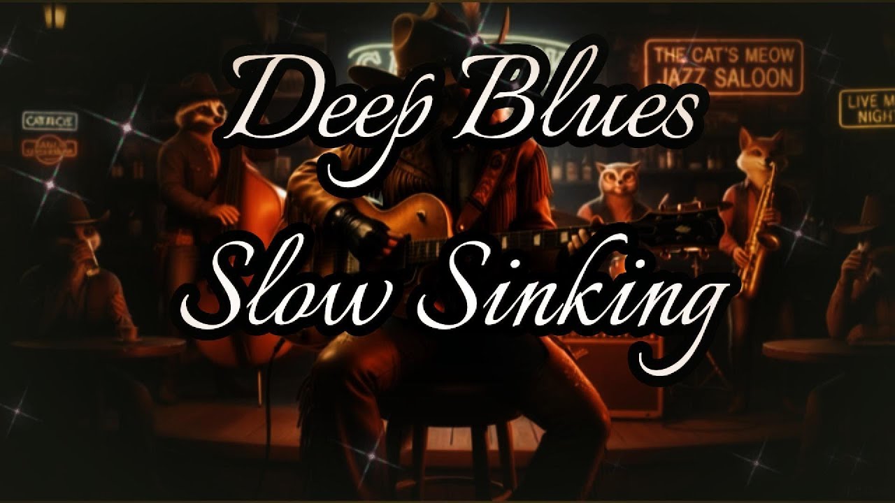 Drenched in the Delta Blues | Deep Blues, Slow & Sinking Guitar