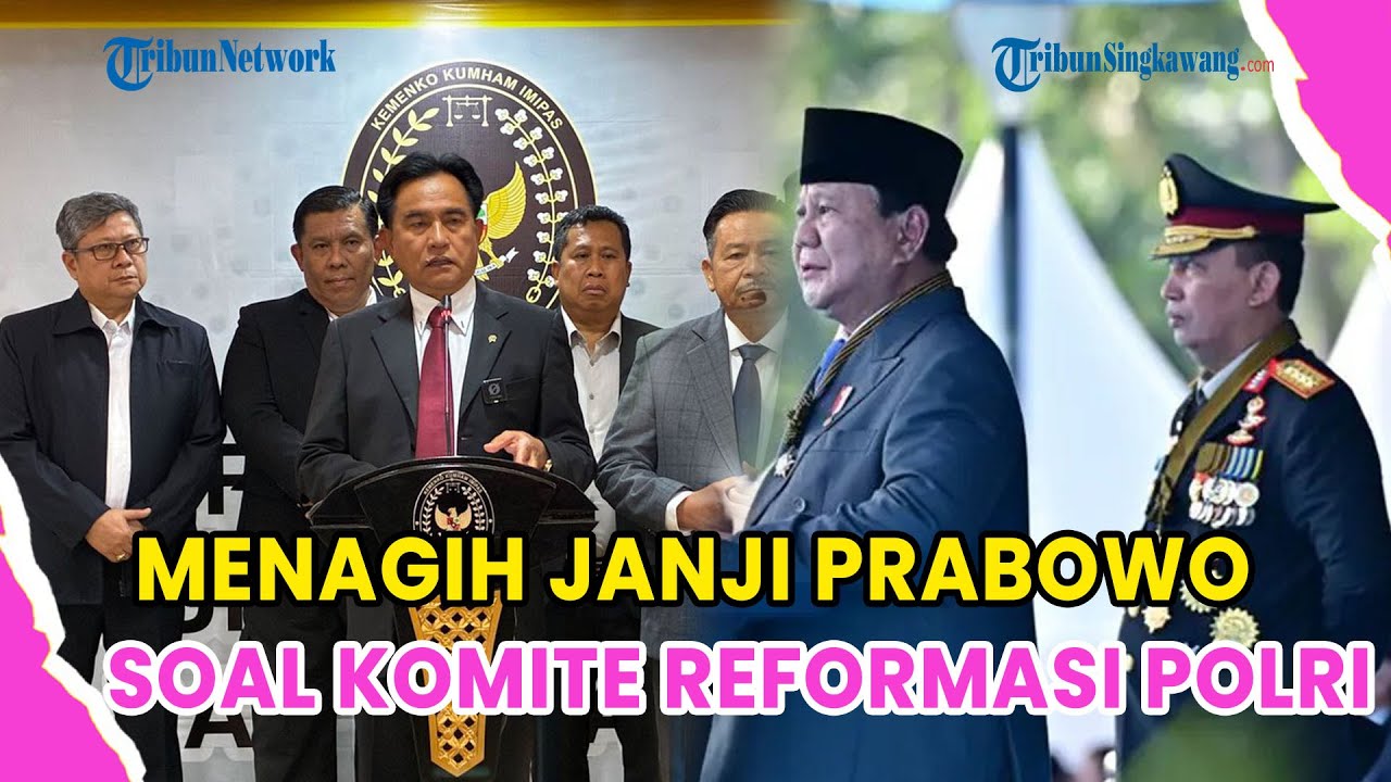 Komite Reformasi Polri Tak Kunjung Diumumkan Prabowo, Yusril: Semua Tergantung Presiden, Mohon Sabar