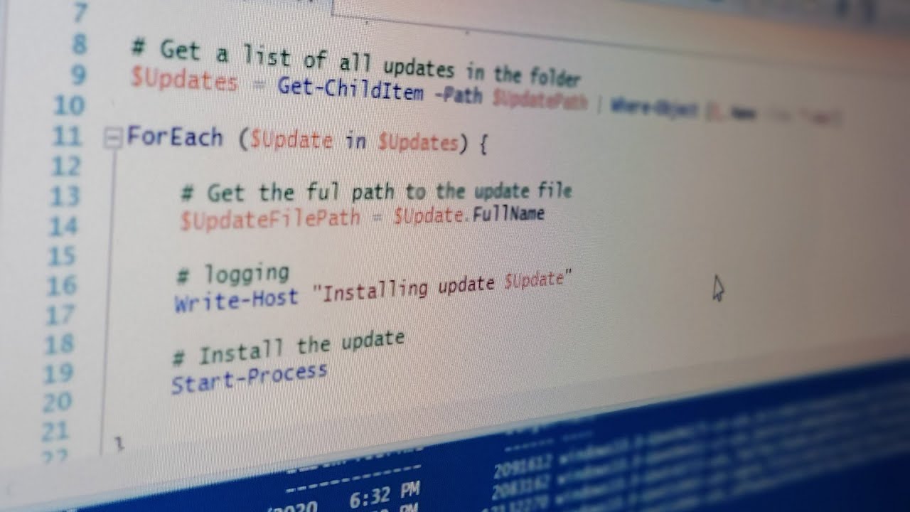 Массовая установка MSU-файлов Центра обновления Windows с помощью PowerShell