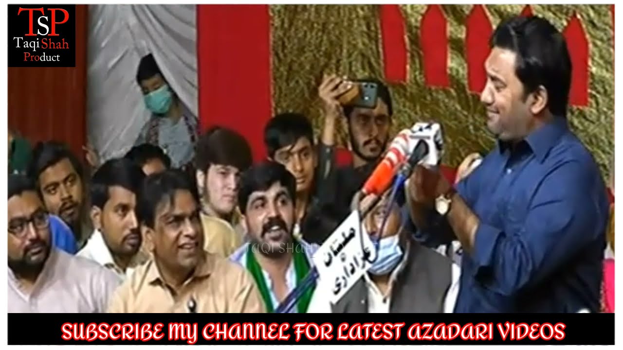 Zakir Muntazir Mehdi - Ayaton me saja ali akber new Qasida 2021