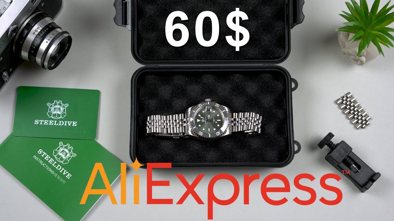 The Best Value Submariner Homage on Aliexpress: Steeldive SD1953 Grey Dial