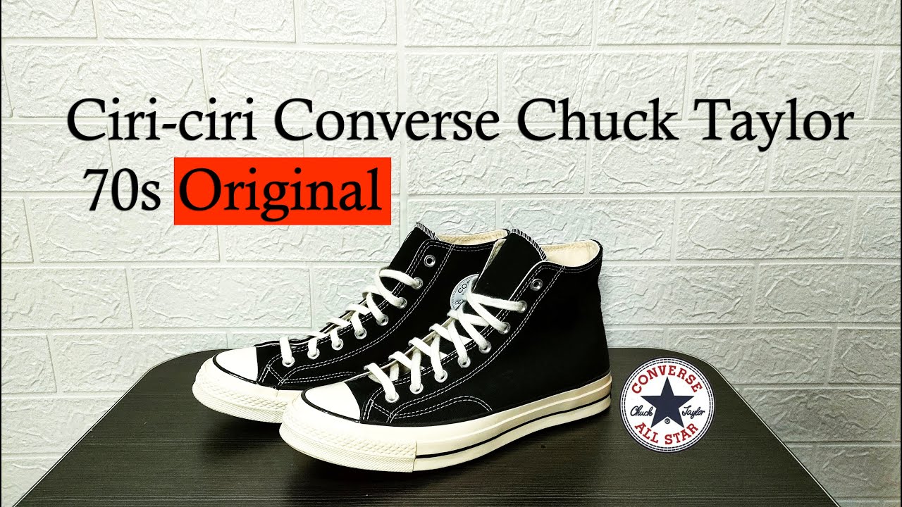 Cara Membedakan Converse 70s Original dengan yang KW / Palsu - Ansuwa Channel