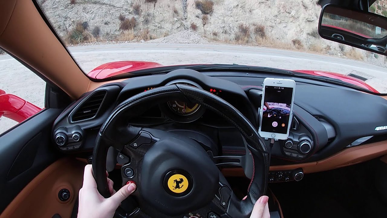2016 Ferrari 488 GTB - POV Canyon Drive