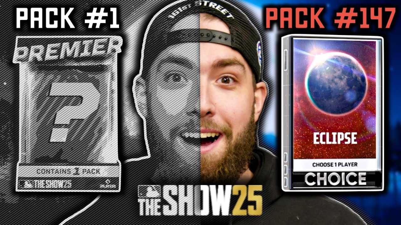 WE OPENED 150 VARIETY PACKS NO MONEY SPENT!! MLB THE SHOW 25!!