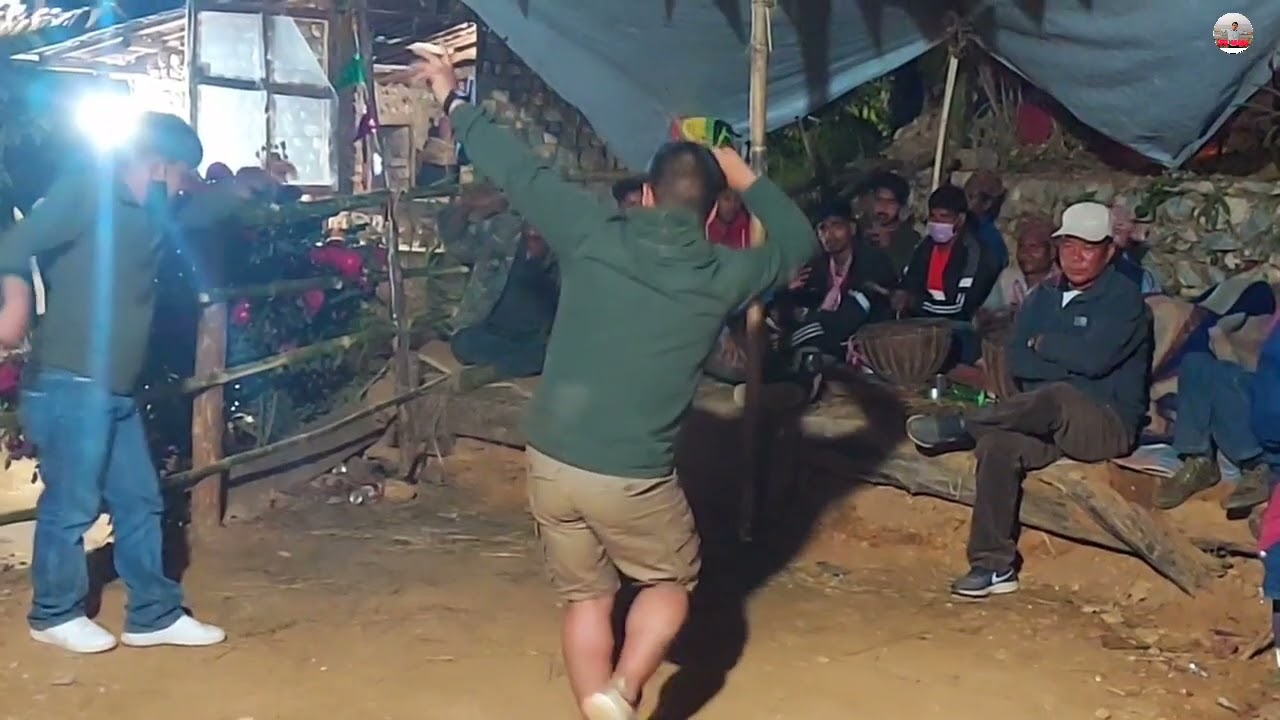 बाग्लुङ्गे पन्चेबाजामा हाम्रो डान्स।Panche Baja Dance in Puranogaun Badigad Baglung