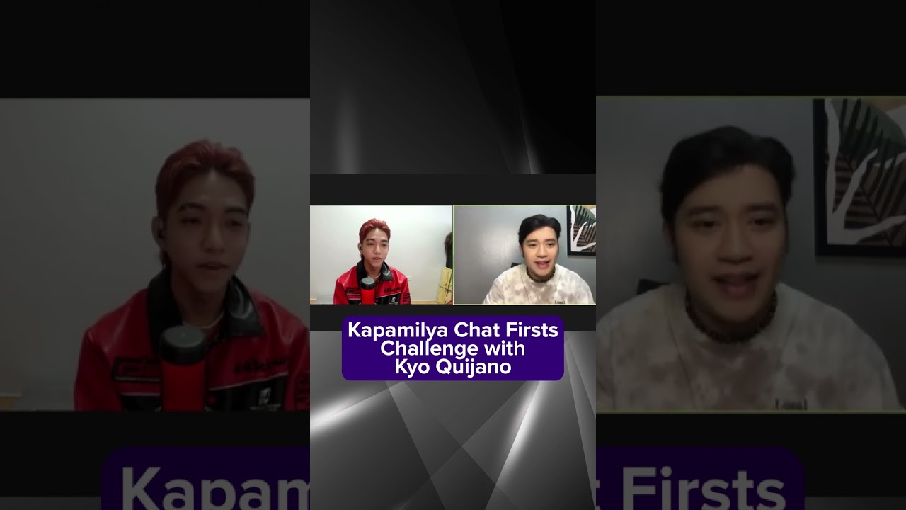 Kapamilya Firsts Challenge with Kyo Quijano | Kapamilya Shorts