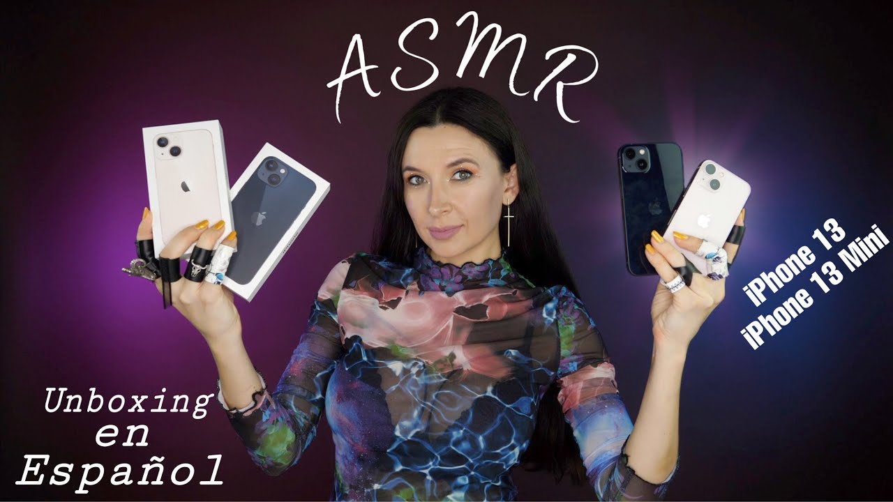 🇪🇸 iPhone 13 & 13 Mini Unboxing *ASMR (en Español)