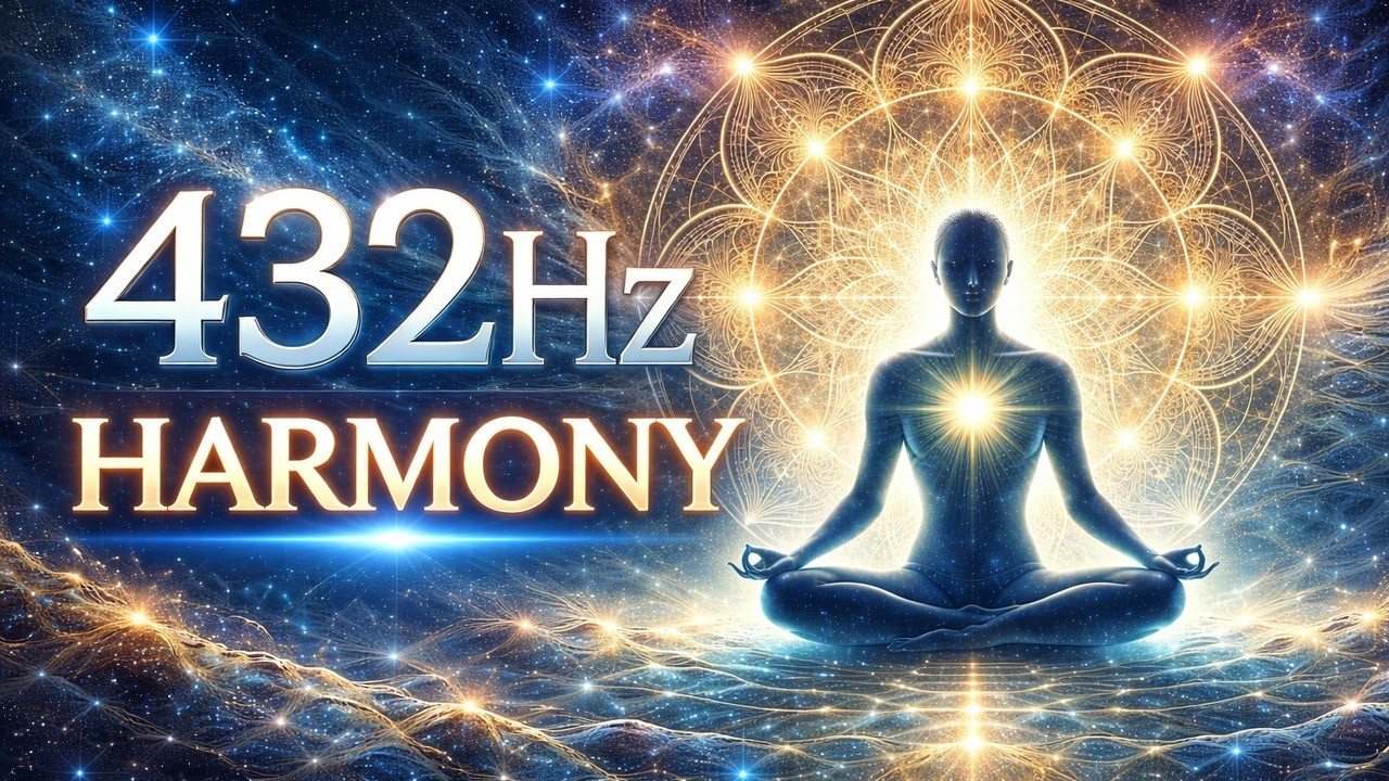 432Hz – The Frequency of the Universe | Deep Harmony & Healing Meditation #432hz #meditationmusic