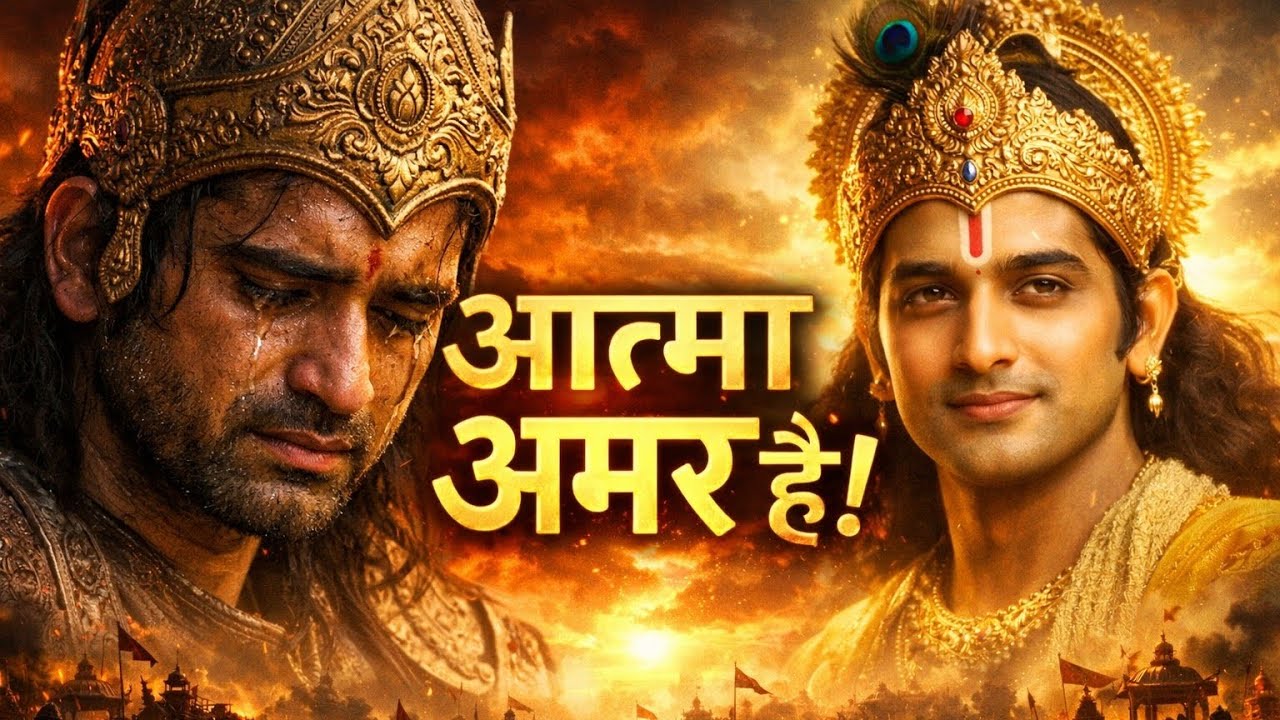 अर्जुन का विषाद और आत्मज्ञान | आत्मा अमर है | श्रीकृष्ण की अमर शिक्षा | Bhagavad Gita