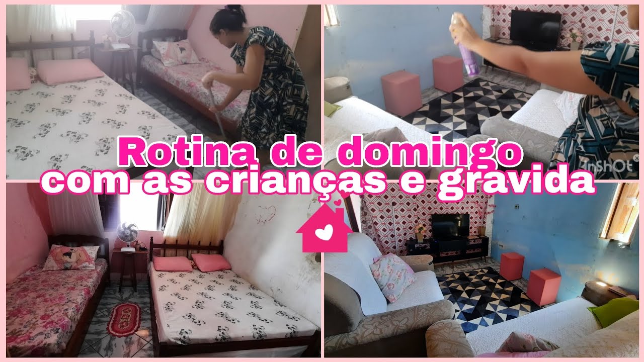 ROTINA DE DOMINGO|CUIDANDO DAS CRIANÇAS E GRÁVIDA| ORGANIZAÇÃO NO LAR🏡🤰