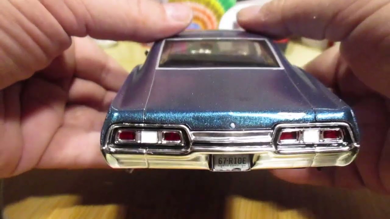 Plastic Models - 1/25 AMT 1967 Chevy Impala SS - Completed Build Review