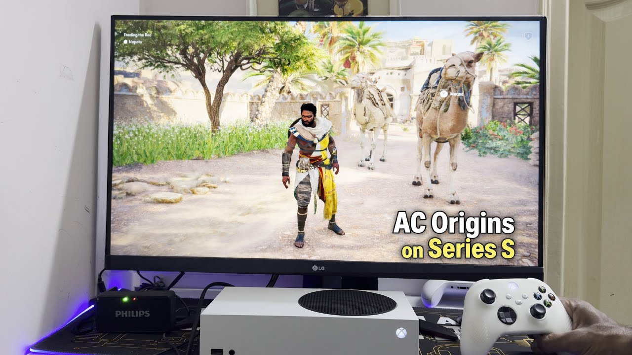 Assassin’s Creed Origins Xbox Series S Gameplay | How Does It Run?