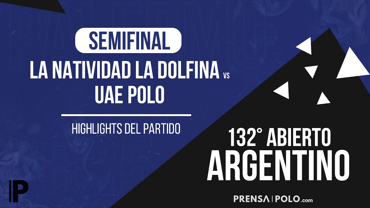 132-й Открытый чемпионат Аргентины по поло в Палермо | La Natividad La Dolfina vs ОАЭ Поло