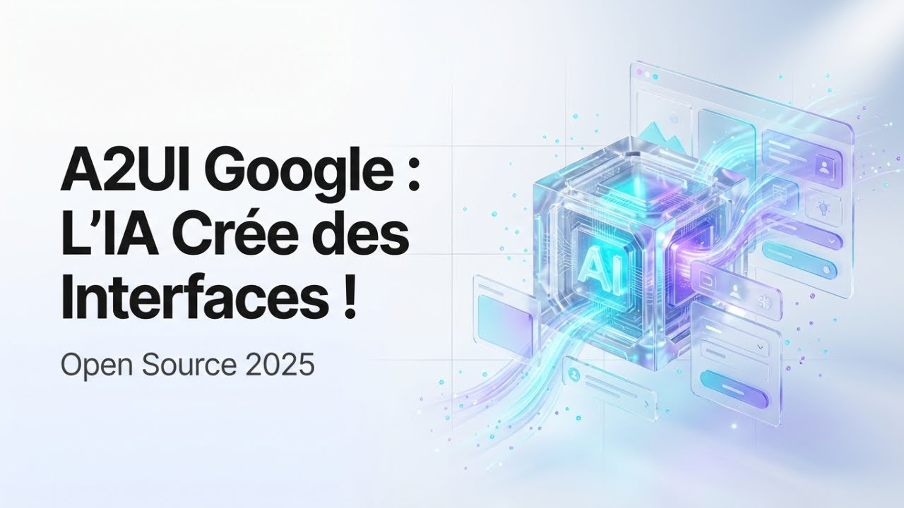 A2UI Google : pourquoi les chatbots vont dispara&icirc;tre ?