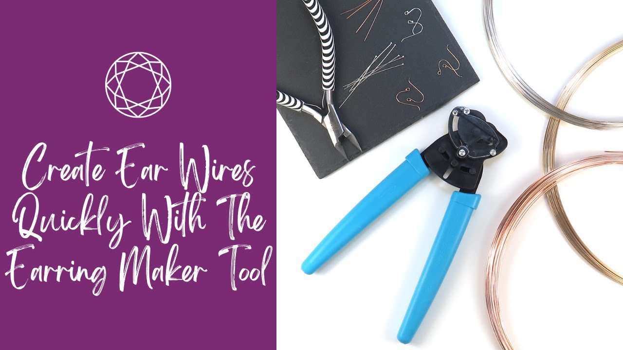 Create ear wires quickly with the Earring Maker Tool