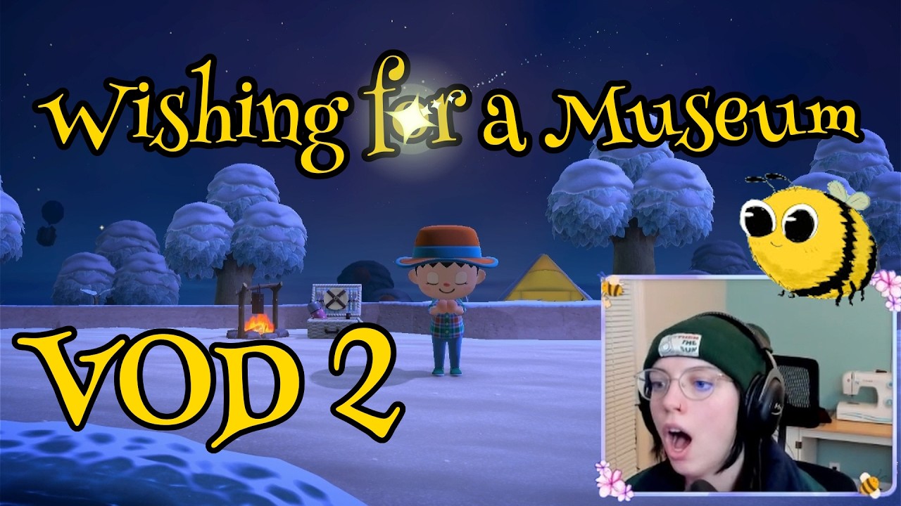 Animal Crossing (First Playthrough) Day 2 - Full VOD