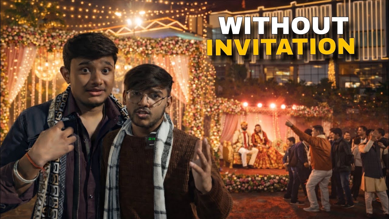 Going to Rich People Wedding Without Invitation! || Oye Amann Yash