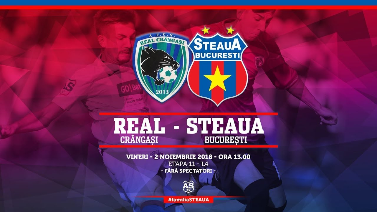 Real Crangași - Steaua București