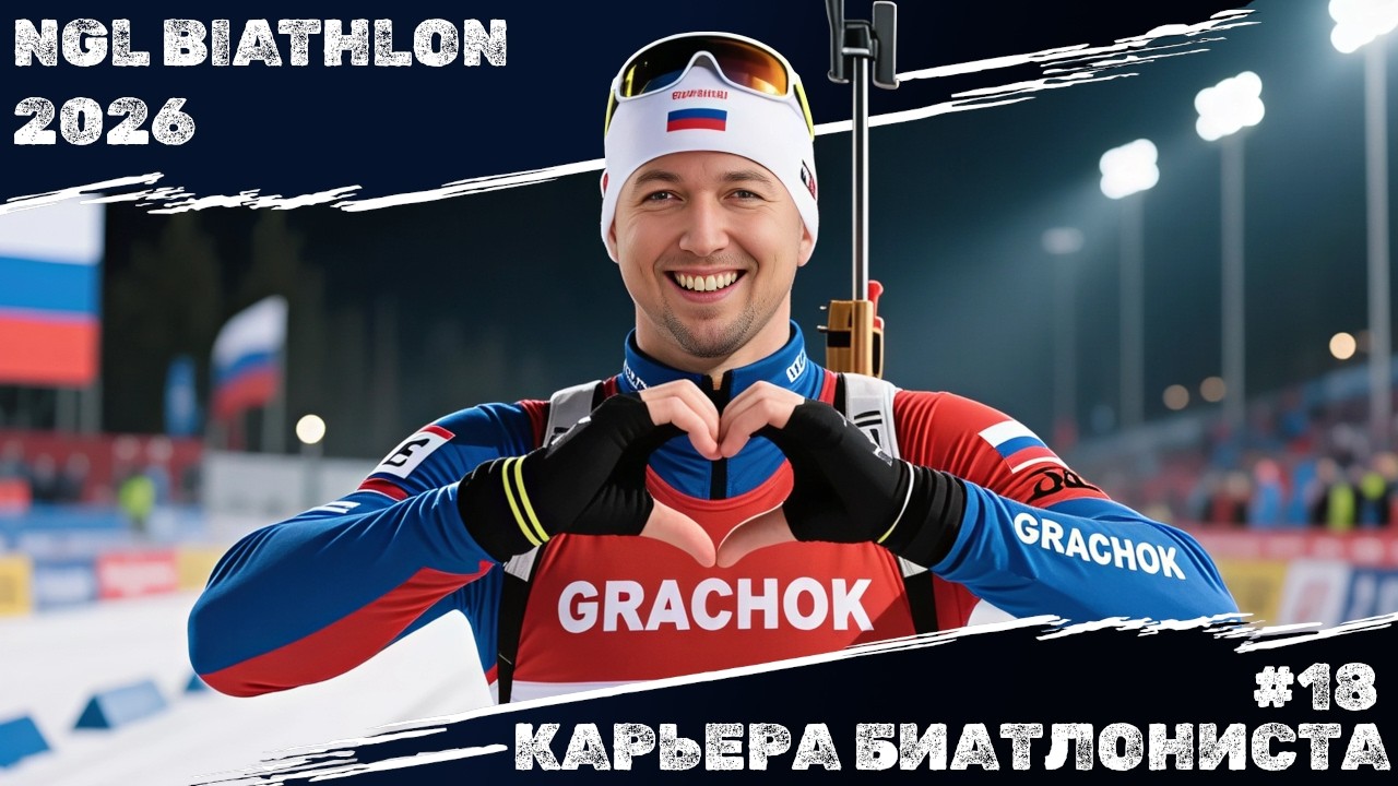 NGL Biathlon 2026 КАРЬЕРА #18 - ПОХОД ЗА ПЯТЫМ БХГ НАЧИНАЕТСЯ!