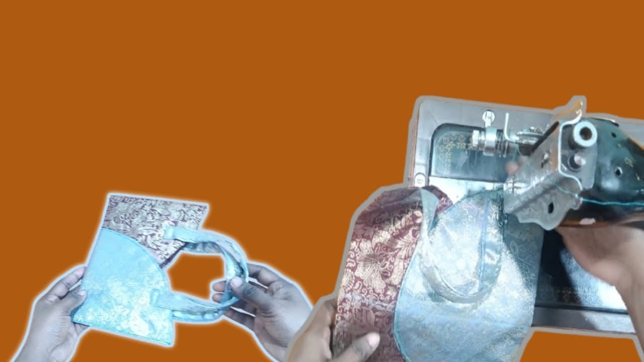 Making of purse//hand purse